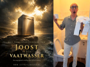 22 augustus 2026: Joost en zijn vaatwasser – Jeffrey Limburg + Stand-up comedy – Martijn Katsman